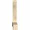 Ekena Millwork Bellingham Rough Sawn Timber Gable Bracket, Douglas Fir, 96"W x 44"H x 6"D x 6"F, 11/12 Pitch GBW096X44X0606BEL00RDF - alternate 2